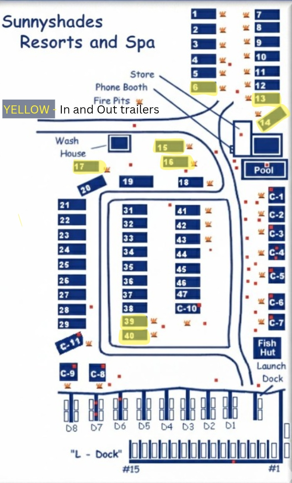 Spot 16 for Trailer Rental